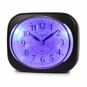 Analog Vckarklocka Timemark 10 x 8,5 x 4 cm Svart Plast Klassis
