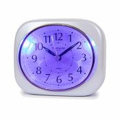 Analog Vckarklocka Timemark 10 x 8,5 x 4 cm Vit Plast Klassiskt