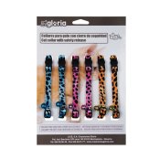 Katt krage Gloria   Multicolour 6 antal