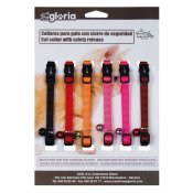 Katt krage Gloria Classic Multicolour Slt 6 antal