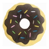 Mjuk leksak fr hundar Gloria 3 x 5 x 14 cm Choklad Donut Brun