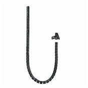 Kabelorganiserare NANOCABLE 10.36.0003-BK Svart 3 m  25 mm