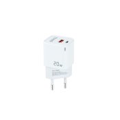 Vggladdare TooQ TQWC-QCPD20WT Vit 20 W (1 antal)