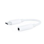 USB-C till Jack 3.5 mm Adapter NANOCABLE 10.24.1205-W Vit (1 ant