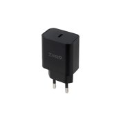 Vggladdare TooQ TQWC-PDUSBC20B 20 W Svart (1 antal)