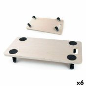 Trpall med hjul Bricotech (57,5 x 29 x 1,8 cm) Tr 57,5 x 29 x