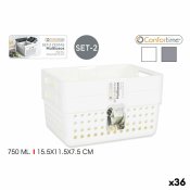 Multifunktionell korg Confortime 144943 15,5 x 11,5 x 7,5 cm 2 D