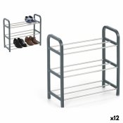 Skostll Confortime Metall 3 niver 40 x 19 x 44 cm (40 x 19 x 4