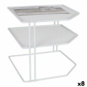 Hyllor Confortime Vit Metall 23 x 23 x 20 cm Organiserare (8 ant