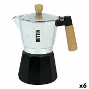 Italiensk Kaffepanna Quttin Tr Aluminium 12 Csszk (6 antal)