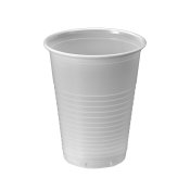 Set med teranvndbara glas Algon Vit 220 ml 50 antal