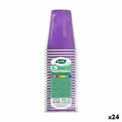 Set med teranvndbara glas Algon Fuchsia 24 antal 250 ml (25 De