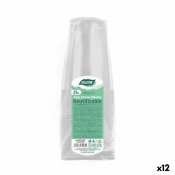 Set med teranvndbara glas Algon 1 L Transparent 12 antal (25 D
