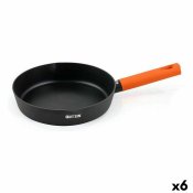 Stekpanna Quttin Gastro Svart Orange 35,5 x 21 x 5 cm (6 antal)