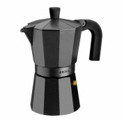 Italiensk Kaffepanna Monix Braisogona_M640009 Svart Aluminium 9