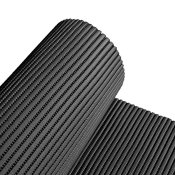 Roll of Anti-Slip Material Exma Aqua-Mat Basic Svart PVC 65 cm x