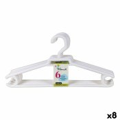 Hngare Blanch Dem Blanch Plast 6 Delar 42 x 20 cm (8 antal)