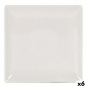 Platt skl La Mediterrnea 41678 Stengods Elfenben 24 x 24 x 2 c