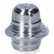 Lamphllare F-line Silvrig 100 W