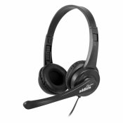 Hrlurar med Mikrofon NGS VOX505 USB Svart 32 Ohm