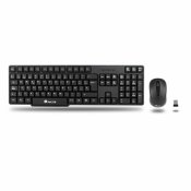 Tangentbord och Mus NGS NGS-KEYBOARD-0358 Svart QWERTY Qwerty US