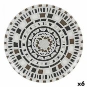 Platt skl La Mediterrnea Barroc Porslin (6 antal) ( 26 cm)
