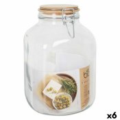 Burk Borgonovo Primizie Bambu 4,25L 14,5 x 14,5 x 26 cm (6 antal