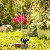 360 Trdgrdsvattensprinkler Klerdden InnovaGoods 36 strlar