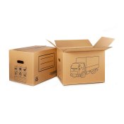 Kartong fr flyttning Fun&Go 50 x 35 x 35 cm