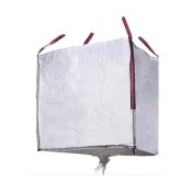 Sck fr skrp Fun&Go Big Bag 90 x 90 x 90 cm Vit polypropen