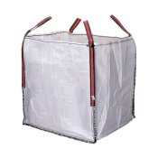 Sck fr skrp Fun&Go Big Bag 90 x 90 x 100 cm Vit polypropen