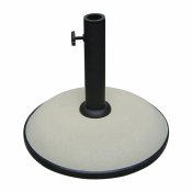 Parasollfot Marbueno Vit 36 x 29 x 36 cm Rund