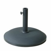 Parasollfot Marbueno Svart 50 x 37 x 50 cm Rund