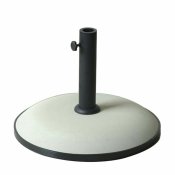 Parasollfot Marbueno Vit 50 x 37 x 50 cm Rund