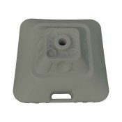 Parasollfot Marbueno Vit 45 x 27 x 45 cm Fyrkantig