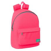 Laptopryggsck Nait Nait Fluor Rosa 31 x 41 x 16 cm