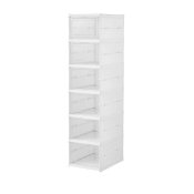 Skostll Fulmo Vit Hrd plast 25,5 X 34,5 X 105 CM