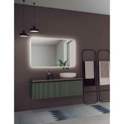 Badrumsspegel med LED-belysning Ledimex ITAL007-80 80 x 80 cm