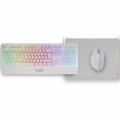 Tangentbord Mars Gaming MCP124WES Vit