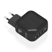 Vggladdare Aisens ASCH-100W4P029-BK 100 W Svart (1 antal)