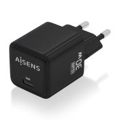 Vggladdare Aisens PD3.0 QD4.0 Vit Svart 30 W