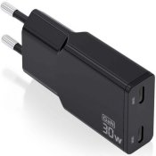 Vggladdare Aisens ASCH-30W2P049-BK Svart 30 W