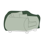 Soffverdrag Altadex Grn Polyester 130 x 90 x 70 cm