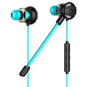Spelhrlurar med mikrofon Hiditec GHE010002 (3.5 mm) Svart Bl