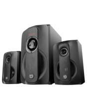 Multimedia Hgtalare Hiditec SPK010003 80 W Svart