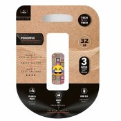 USB-minne Tech One Tech TEC4403-32 32 GB Multicolour