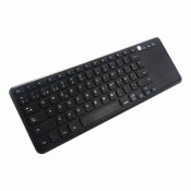 Tangentbord med Styrplatta CoolBox CoolTouch Svart Qwerty Spansk