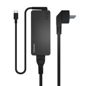 V�ggladdare Aisens Cargador 65W PD3.0 1XUSB-C 1.8M, Negro Svart