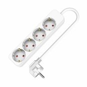 Ellist 4 Tomas-uttag utan brytare TM Electron (1,5 m)