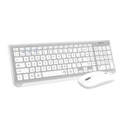 Tangentbord Subblim SUBKBC-DCEP10 Vit Qwerty Spanska QWERTY